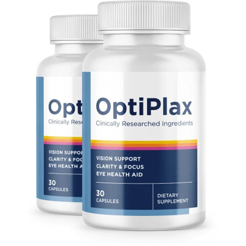 OptiPlax Eye Health Relief Supplement — 2 Bottle / 60 Day Pack