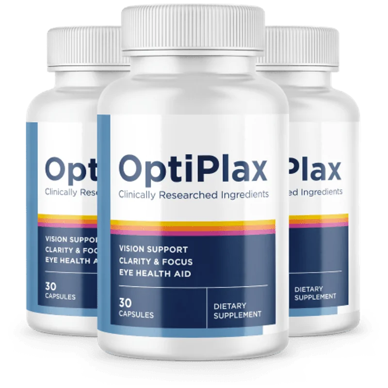 OptiPlax Eye Health Relief Supplement — 3 Bottle / 90 Day Pack